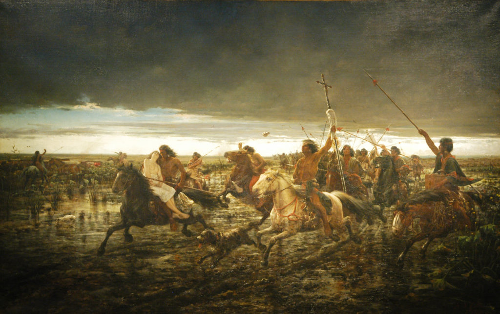 Ángel Della Valle - La vuelta del malón
(1892, Museo Nacional de Bellas Artes)